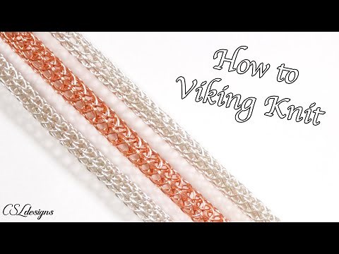 How to Viking Knit tutorial