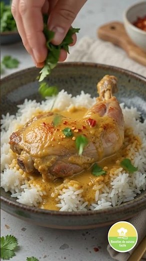 Sautéed Rabbit Legs with Curry and Coconut Milk
