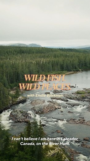 🇨🇦 The fourth episode of our epic new fly fishing series - Wild fish. Wild places. with Emilie.Bjorkman - is now live on YouTube. Join Emilie as she travels deep into the Canadian wilderness to fish the Hunt - one of the world's last truly wild Atlantic salmon rivers. In the company of some iconic fly anglers, Emilie gets introduced to bomber fishing by the legendary Árni Baldursson, receives a lesson in small flies from icon Mauro Mazzo, and gets to hitch the one and only Yvon Chouinard's fav
