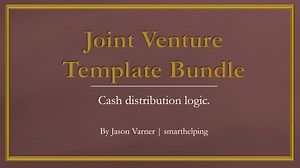 Joint Venture Template Bundle