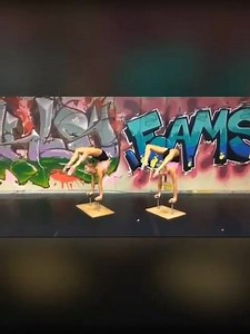 9K views · 403 reactions | Synchronised handstand sequence!  | The Rybka Twins | Facebook