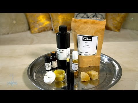 How to make a Rose Floral Wax Solid Perfume