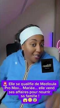 1034. 🚨 She calls herself Medloula Pro Max... Married... she's selling her belongings to feed her...