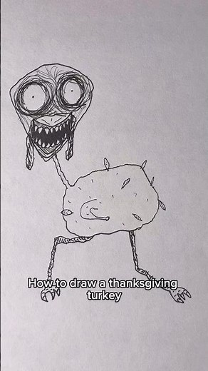 How to Draw a Turkey for Thanksgiving 🦃✨ (Easy Tutorial)