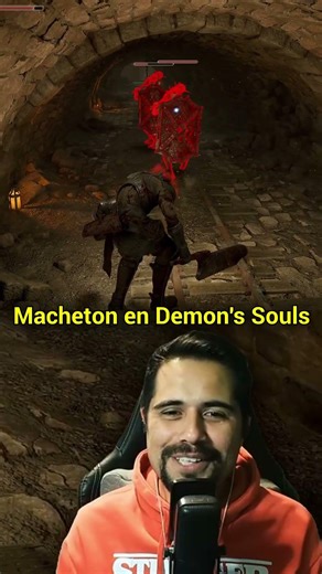 Macheton en Demon Souls 🤣 #gaming #demonsouls