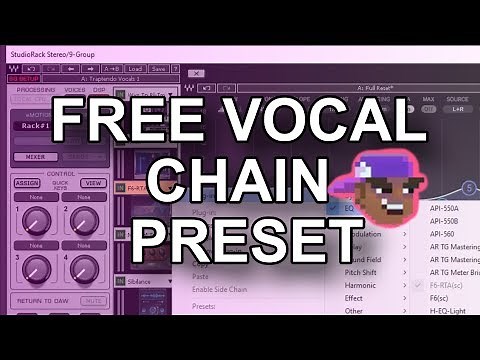 How To Setup Vocal Chains! Waves Audio Studio Rack Plugin