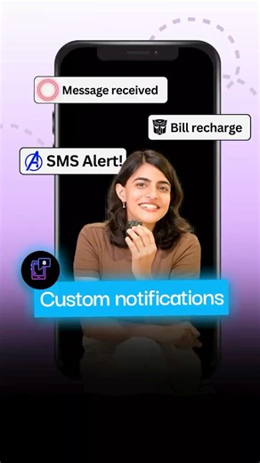 Custom notifications for your phone📱