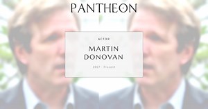 Martin Donovan Biography | Pantheon