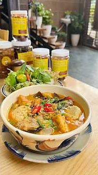 Cách làm bún riêu chay #cooking #food #nauan #vegan