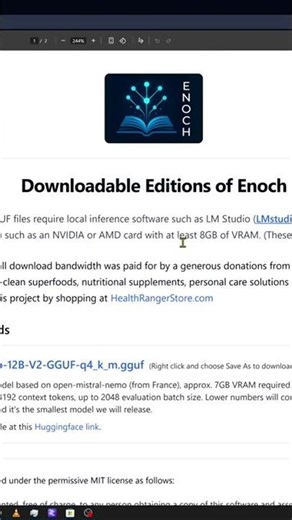 How to Install Enoch AI Health Assistant #shorts