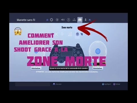 Tuto | Comment améliorer son SHOOT à la manette grâce à la ZONE MORTE sur FORTNITE? [Ps4,XboX]
