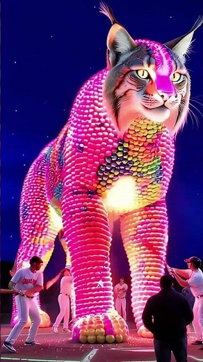 From Stone to Life – The Enchanted Eurasian Lynx Awakens!