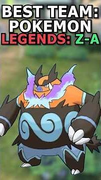 The BEST TEAM to BEAT Pokemon Legends: Z-A! (Tepig Edition)
