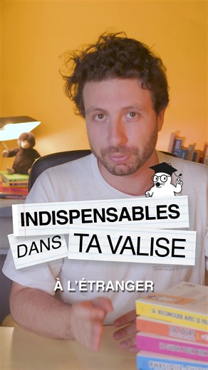 Indispensables dans la valise pour partir à l'étranger
