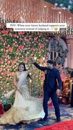 Couple Brings Full Bollywood Energy to Sangeet | Dance Floor | Wedding Dance | Shaadi Fun | Romantic