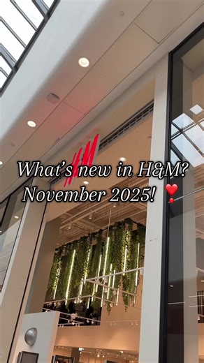 Novedades de H&M para noviembre de 2025