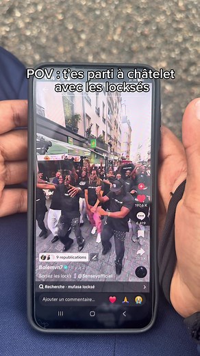 C'est nous les locksés : un moment hilarant à Châtelet