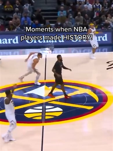MOMENTS WHEN NBA PLAYERS MADE HISTORY | NBA Moments