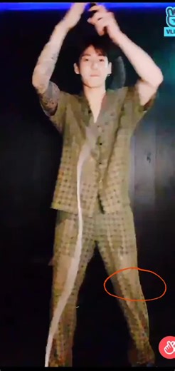 Jungkook See-Through Pajama Dance Moments