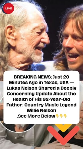 49K views · 805 reactions | Full story: https://americanews365.azontree.com/breaking-news-just-20-minutes-ago-in-texas-usa-lukas-nelson-shared-a-deeply-concerning-update-about-the-health-of-his-92-year-old-father-country-music-legend-willie-nelson-2/ | Diehgo D&D SHOES | Facebook