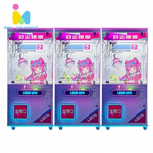 [Hot Item] Ama Coin Operated Toy Crane Claw Machine Bill Acceptor Game Machine with Doll Claw Machine for Kids and Adults