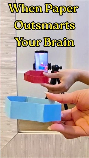 How Is This Even Possible?! 🤯 Paper Magic Trick Tutorial