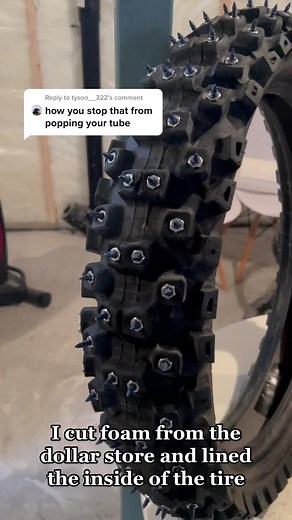 DIY Dollar Store Foam Tire Filling Tutorial