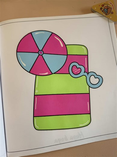 We love summer. 😍 This cute page can be found in our summer edition🤩 @hugabuga malebøger #coleringbook #hugabuga #colering #colors #familytime #pages #pages #coloringpage #summer #swim