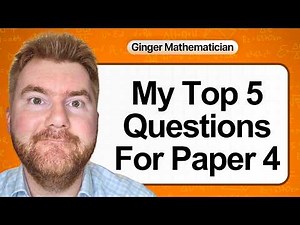 The IGCSE Maths Paper 4 Questions You NEED to Know for an A*