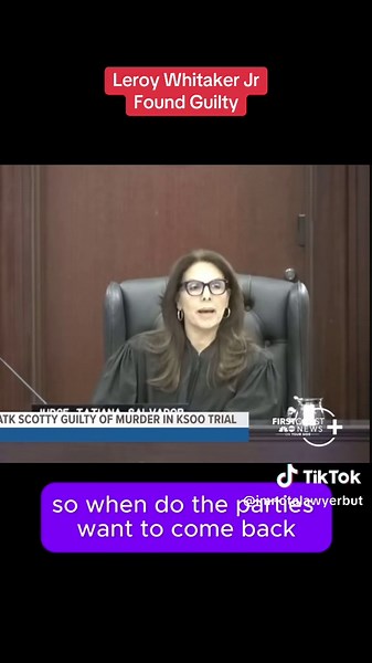 Leroy Whitaker Jr: Guilty of First Degree Burglary