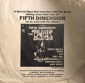 The Byrds - A Special Open-End Interview With The Byrds Talking About Their New LP Fifth Dimension
