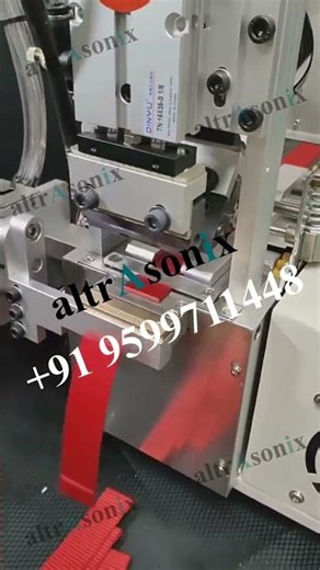 Automatic Hot & Cold Cutting Machine with Folding and Heat Sealing for Velcro, Webbing, Nylon