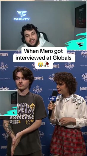 Mero TROLLED the interview…😳 #fortnite #fncs