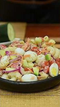 Easy Tuna and Pasta Salad 🥗 Ready in 10 Minutes