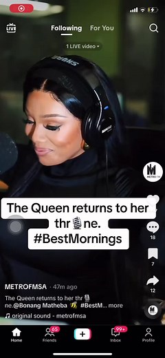 Bonang Matheba on Metro FM | Best Mornings on Metro FM