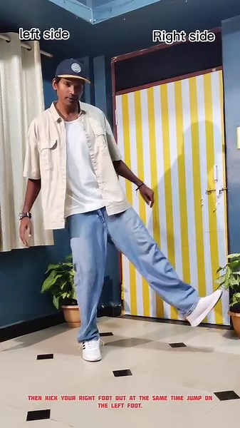 2.5K views · 113 reactions | HIP HOP STEP LEARN UNDER 30 SEC Step Name :- Party machine Dance style :- Hip Hop Level :- Beginners #jddancetutorial #hiphopbasic #hiphopdance #dancetutorial #dance #footwork | Jd Dance Tutorial | Facebook