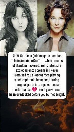🎬 Kathleen Quinlan. Cast aside then thrust into fire #news #hollywood #Cinema #history