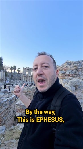 Exploring Ancient Toilets in Ephesus | Roman Times and 1st Century Lifestyle