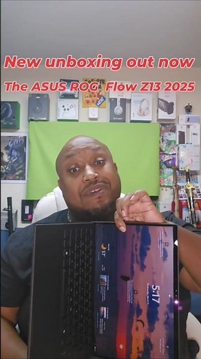 New unboxing out now The ASUS ROG FLOW Z13 2025! #flowz13 #Asusflow #laptop #asusrogflowz13
