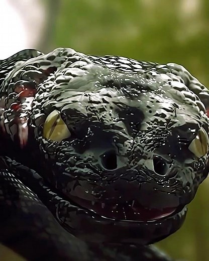 WHEN AN ANACONDA STARES YOU DOWN...