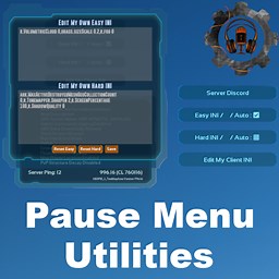 Pause Menu Utilities