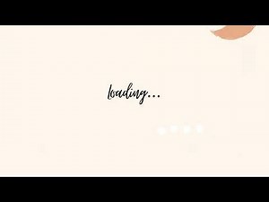 FREE - #1 Minimalist Template for Vlog | Intro Loading Outro | Aesthetic