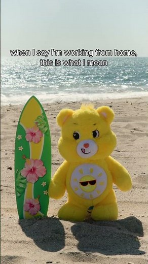 @carebears | Funshine's Day at the Beach! ☀️