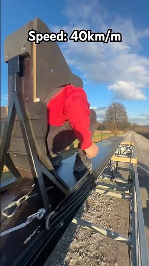 Ejecting a Person at 40km/h with a Human Catapult!