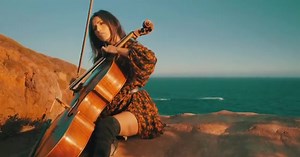 Marza is a super talented cellist from Los Angeles. When we heard her play, we knew she'd be the perfect addition for our haunting and witchy cover of Billie Eilish' single 'When The Party's Over." Head on over to her IG and give her some love! @marzawilks #dsq #dsqelectric #texasscene #texasmusicscene #texasmusic #stringmusic #strings #stringquartet #cello #cellist #guestmusician #marzawilks #dallasstringquartet | Dallas String Quartet
