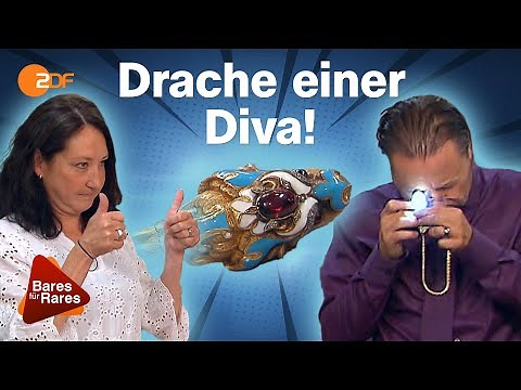 Verhandlung läuft! Goldarmband mit Drachenkopf begeistert kompletten Händlerraum | Bares für Rares