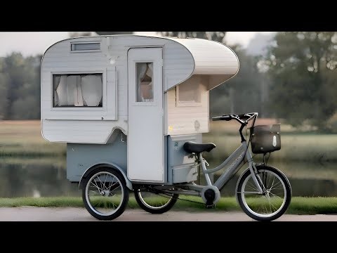 Worlds coolest! "2026 Tiny Home on Wheels Review | Innovative 3-Wheel Camper"