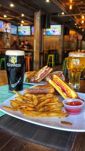 A classic comfort food for a reason. 🔥 Grab your favorite brew and a cozy grilled cheese to beat the December chill. 📍Napper Tandy's - 60 E Main St, Bay Shore, NY #nappertandys #bayshore #beer #longisland #longislandeats #rueben #brunch #winterdinners | Napper Tandy's Bay Shore