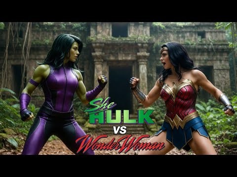 She Hulk VS Wonder Woman