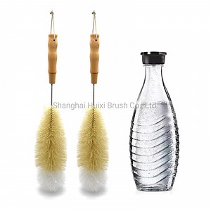 [Hot Item] Long Handle Bristle Cotton Glass Bottle Cleaning Brush